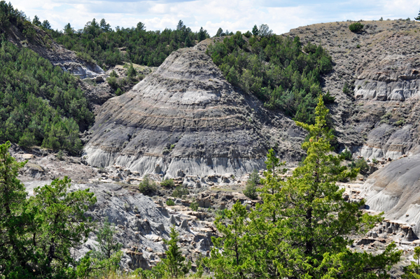 first scenery inside Makoshika State Park